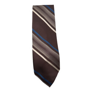 Vintage Wembly Diagonal Striped Necktie